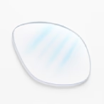 <strong> Standard lens: Anti-blue light filtering lenses</strong> <br>Filters light from the sun and artificial sources UV protection Scratch-resistant Reduce your eyes' exposure to blue-violet light* from the sun and artificial light, like digital devices.